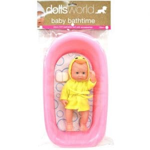 Dollsworld Baby Bathtime