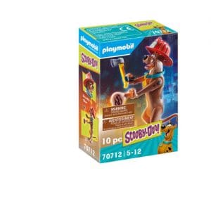 Playmobil 70712 Scooby-Doo! Collectible Firefighter Figure