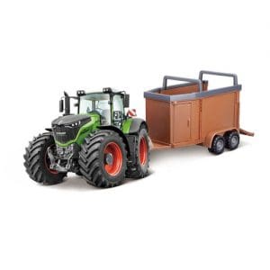 10cm Fendt 1000 Vario Tractor with Livestock Forwarder