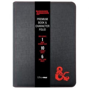 Ultra PRO: D&D - Premium Zippered Book and Character Folio