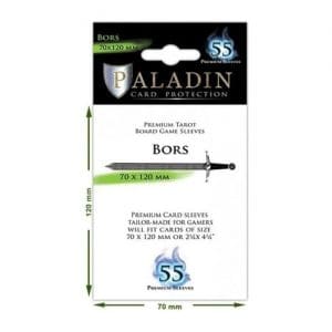 55 x Paladin Card Sleeves: Bors (70mm x 120mm)