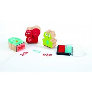 Hape Animals Stamps DIsplay