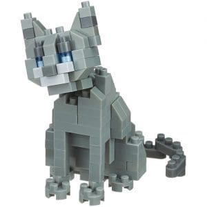 Nanoblock Cat Breed Russian Blue