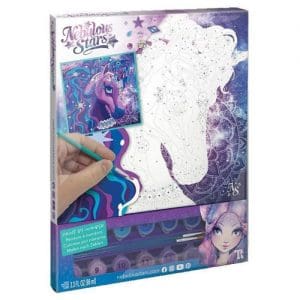 Nebulous Stars Paint-by-Number on Canvas - Nebulia & Horse