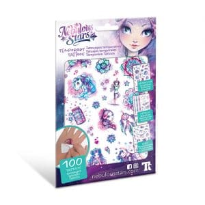 Nebulous Stars Temporary Tattoos - Assortment (One Supplied)