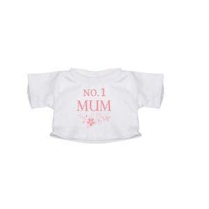 No1 Mum T-shirt for Teddy Bear