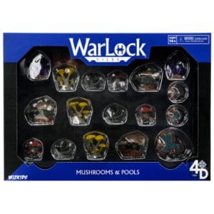 WarLock Tiles: Caverns Accessory - Mushrooms and Pools