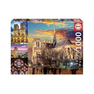 Collage Notre Dame 1000pc Jigsaw Puzzle
