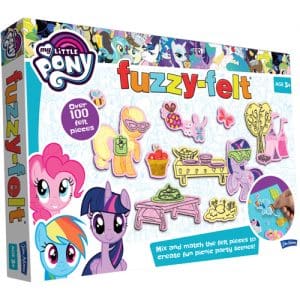 Fuzzy-Felt My Little Pony
