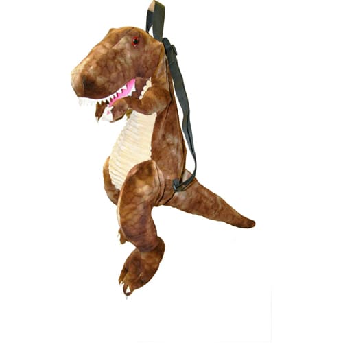 Gizmos Backpacks - Brown T-Rex