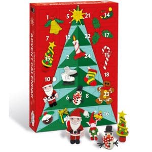 Plasticine Christmas Advent Calendar