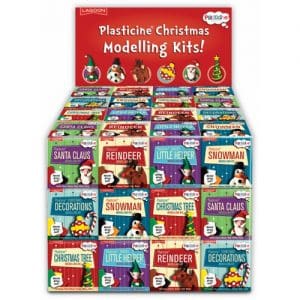 Plasticine Christmas Modelling Kits Assorted (One Supplied)