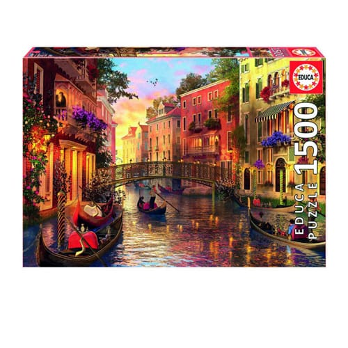 Sunset in Venice 1,500pc Jigsaw Puzzle