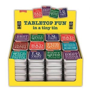 Tabletop Fun In A Tiny Tin Assorted (One Supplied)