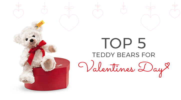 Top 5 Teddy Bears for Valentine's Day