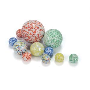 White Cosmics - Classic Marbles