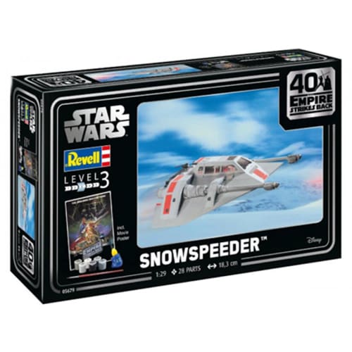Snowspeeder - Star Wars (Empire Strikes Back 40th) Gift Set (Model Kit. Accs. Poster)