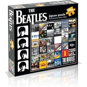 Beatles Album Collage 1000pc Puzzle