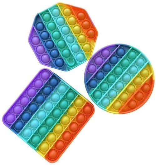 Push Popper Rainbow Assorted (One Supplied)