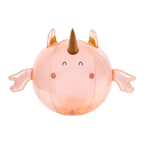 Inflatable Buddy Ball Seahorse Unicorn - Peachy Pink