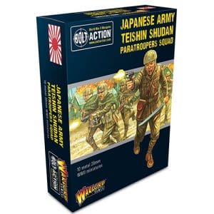 Japanese Army Teishin Shudan Paratrooper Squad