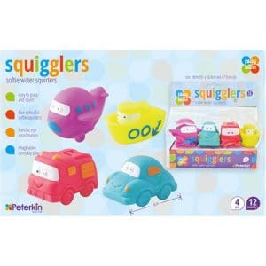 Squigglers Vehicle Softie Water Squirters