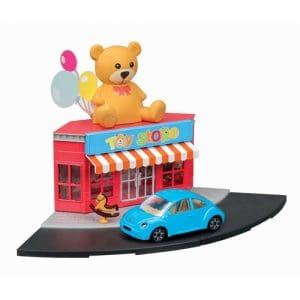 1:43 Street Fire Bburago City Toy Store Including 1 Car