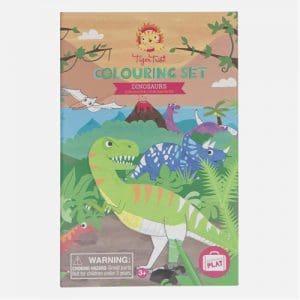 Tiger Tribe Colouring Set: Dinosaur
