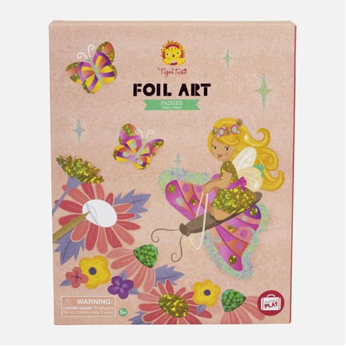 Tiger Tribe Foil Art: Fairies