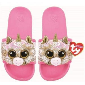 *A Grade* Fantasia Unicorn Pool Slides - Sequin - Small