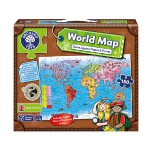 *A Grade* World Map Puzzle & Poster