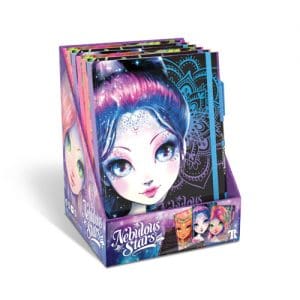 Nebulous Stars Deluxe Black Notebook - Display - Assortment (One Supplied)
