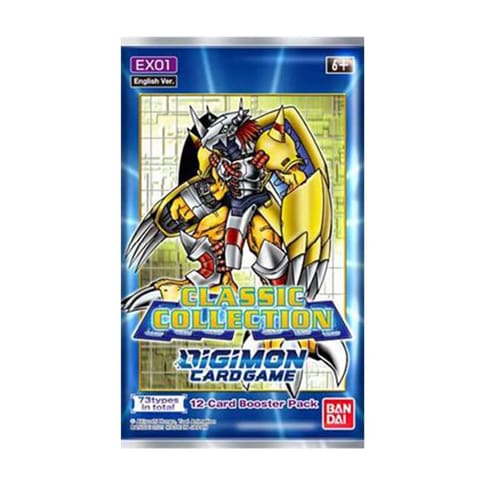 Digimon Card Game: Classic Collection (EX-01) Booster Pack Digimon Card Game: Classic Collection (EX-01) Booster Pack