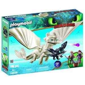 *B Grade* Light Fury with Baby Dragon and Children