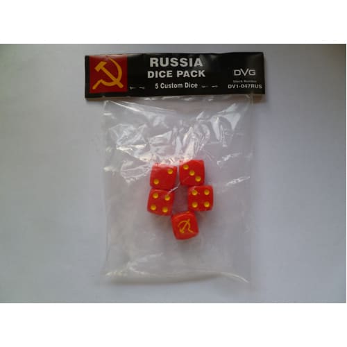 Russia Six-sided Dice: WWII Dice