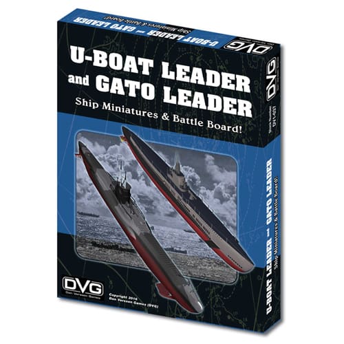 U-Boat Leader and Gato Leader Ship Miniatures