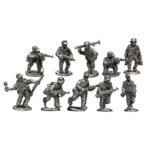 Warfighter: Europe Series (Expansion #14) - USA Metal Soldier Minis: