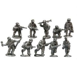 Warfighter: Europe Series (Expansion #16) - Germany Metal Soldier Minis