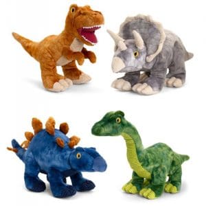 38cm Keeleco Dinosaurs 4 Assorted (One Supplied)