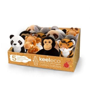 12cm Keeleco Collectables Wild 6 Assorted (One Supplied)