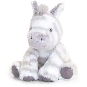 14cm Keeleco Cuddle Zebra