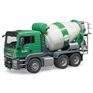 Construction Truck Cement Mixer green