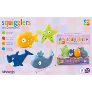 Squigglers Ocean Creatures Softie Water Squirters