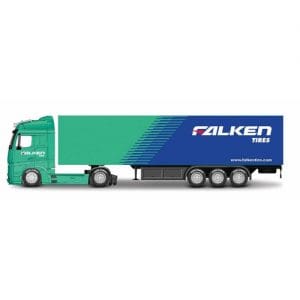 1:43 Street Fire Haulers With Trailer - M-b Actros Gigaspace Mercedes Benz