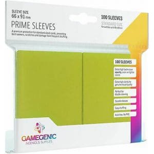 Gamegenic Prime Japanese Sized Sleeves Green (60)