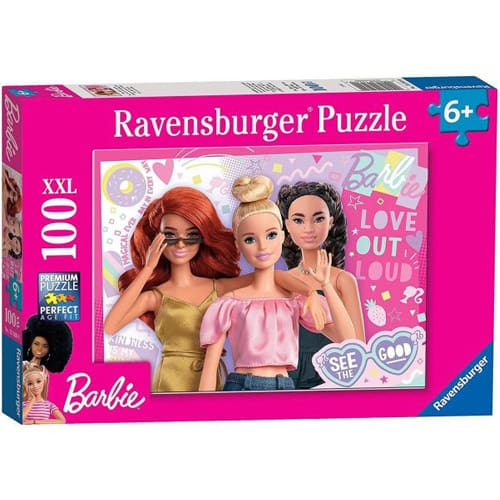 Barbie, XXL 100 Pieces