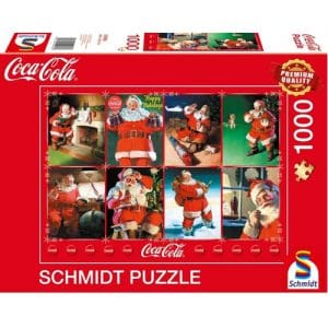 Coca Cola: Santa Claus Happy Holidays Puzzle (1000 Pieces)