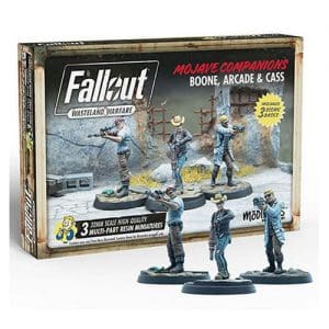 Fallout Wasteland Warfare: Boone, Arcade and Cass