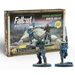 Fallout Wasteland Warfare Super Mutants: Marcus and Lily