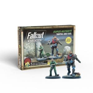 Fallout Wasteland Warfare Super Mutants: Tabitha and Raul